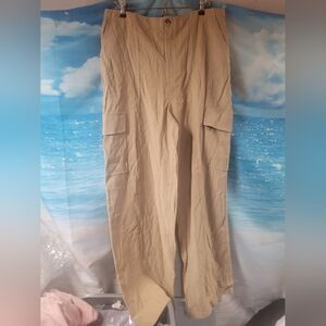 Autres Filles NWT Khaki Wide Leg Trouser Ladies Size‎ Large